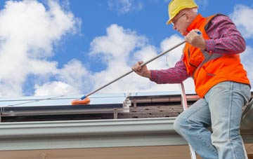 Yeovil Marsh soft wash roof cleaning